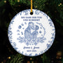 5739OGE1 bis dass der tod uns scheidet toile de jouy personalisierter weihnachtsschmuck_ keramik paar 5739O6UNG