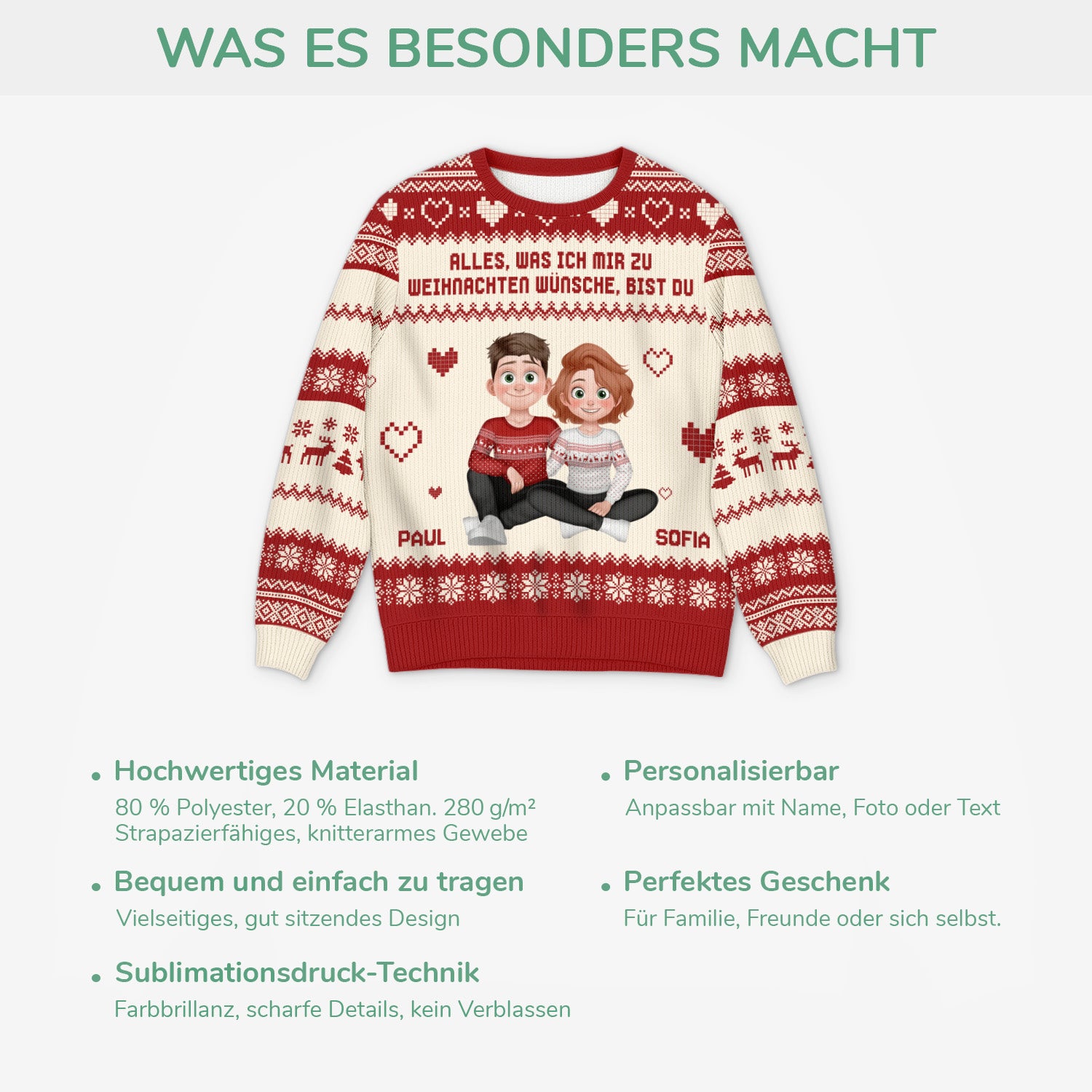 5754WGE5 alles was ich mir zu weihnachten wunsche bist du personalisiert_er weihnachtspullover paare 5754WKQMG