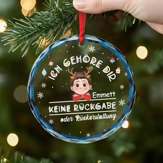 5757OGE2 wir gehoren dir personalisierter weihnachtsschmuck_ glas kinder familie 5757O3QQA