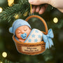 5778OGE2 3d druck effekt babys erstes weihnachten babytasche personalisierter weihnachtsschmuck acryl 5778OKLMK