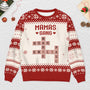 5794WGE2 papas gang personalisierte kreuzwortratsel weihnachtspullis_ papa 5794W8TNB