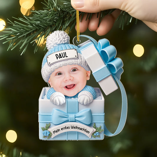 5807OGE2 3d druck effekt mein erstes weihnachten personalisierter weihnachtsschmuck acryl zur geburt eines babys 5807O8LMK