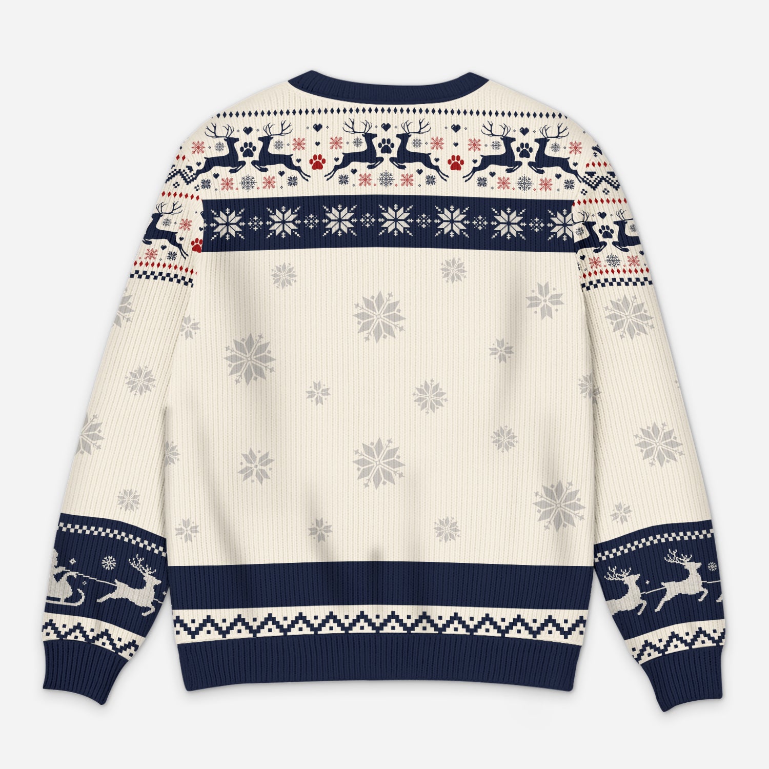 5819WGE3 frohe weihnachten menschlicher diener weihnachtspullover katze personalisiert_ 5819W6ZZD