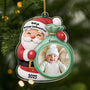 5835OGE1 kleines bundel freude personalisierter weihnachtsschmuck_ acryl zur geburt eines babys 5835O3LQK
