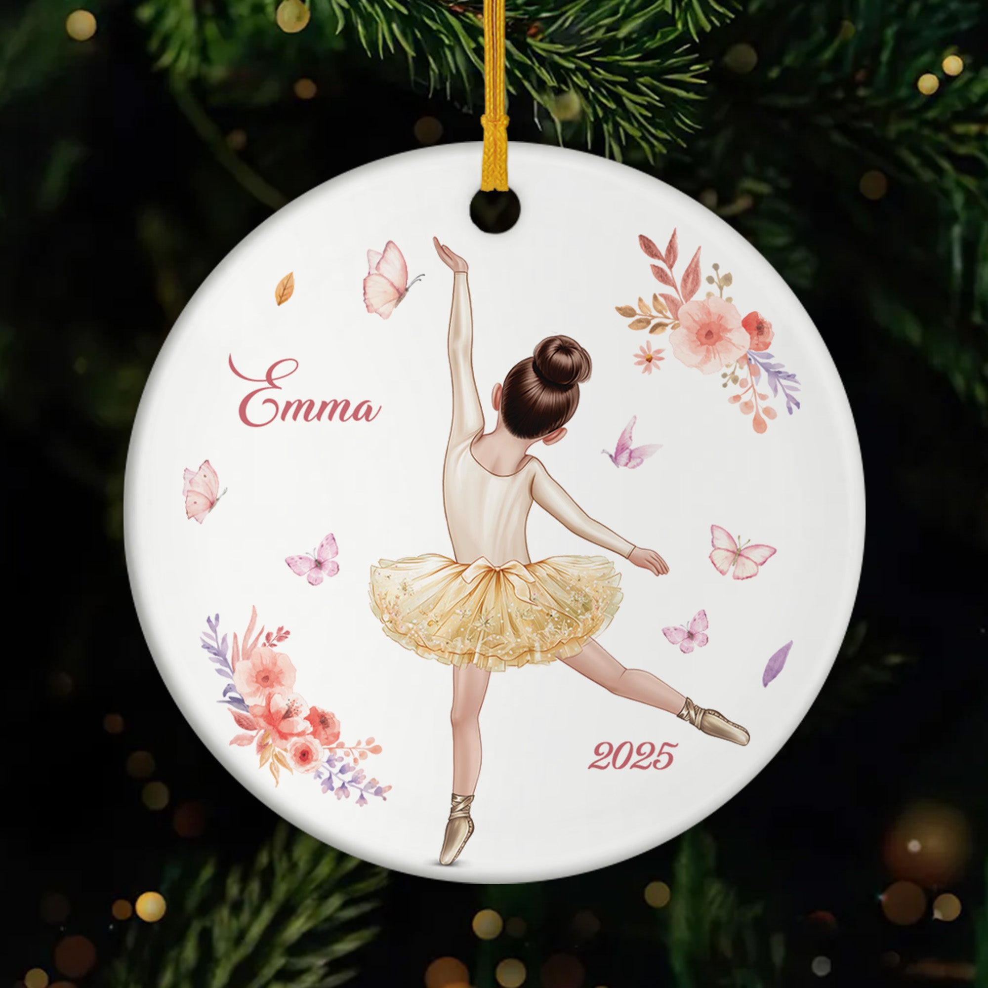 5840OGE1 ballerina personalisierte keramik ornamente kinder 5840O8QQK