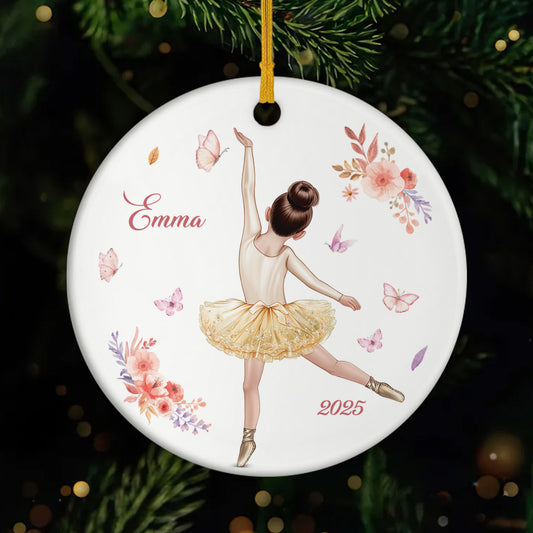 5840OGE1 ballerina personalisierte keramik ornamente kinder 5840O8QQK