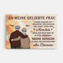 5861CGE1 an meinen mann an meine frau personalisierte leinwand paar 5861C3HZG