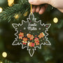 5869OGE2 familie lebkuchenmann personalisierter weihnachtsschmuck acryl 5869OKMCI