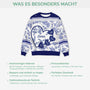 5879WGE5 toile de jouy omas herzen personalisierter weihnachtspullover_ oma 5879WKMTA