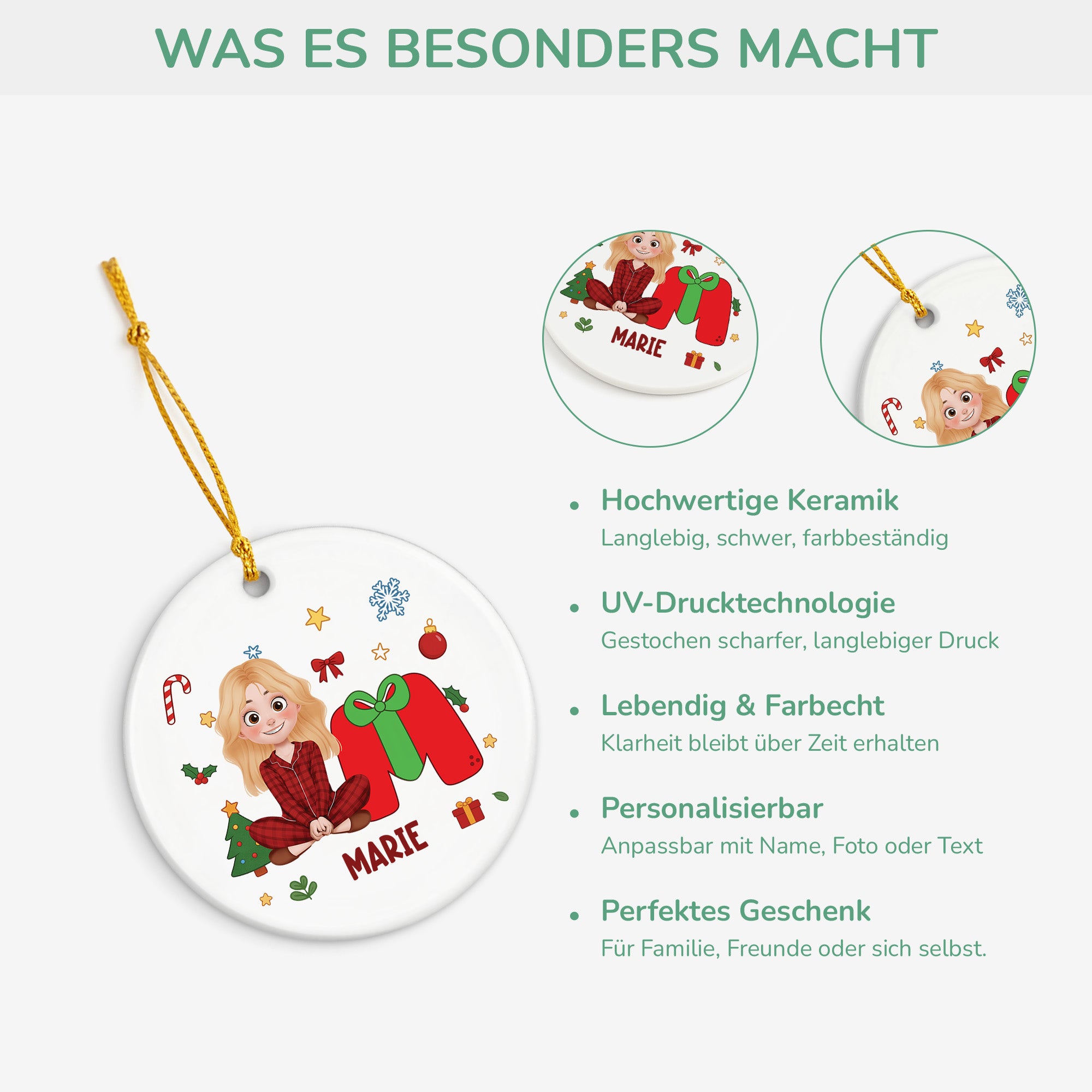 5899OGE4 3d druck effekt erstes weihnachten_ laufgitter personalisierter weihnachtsschmuck_ acryl zur geburt 5899OKL5A