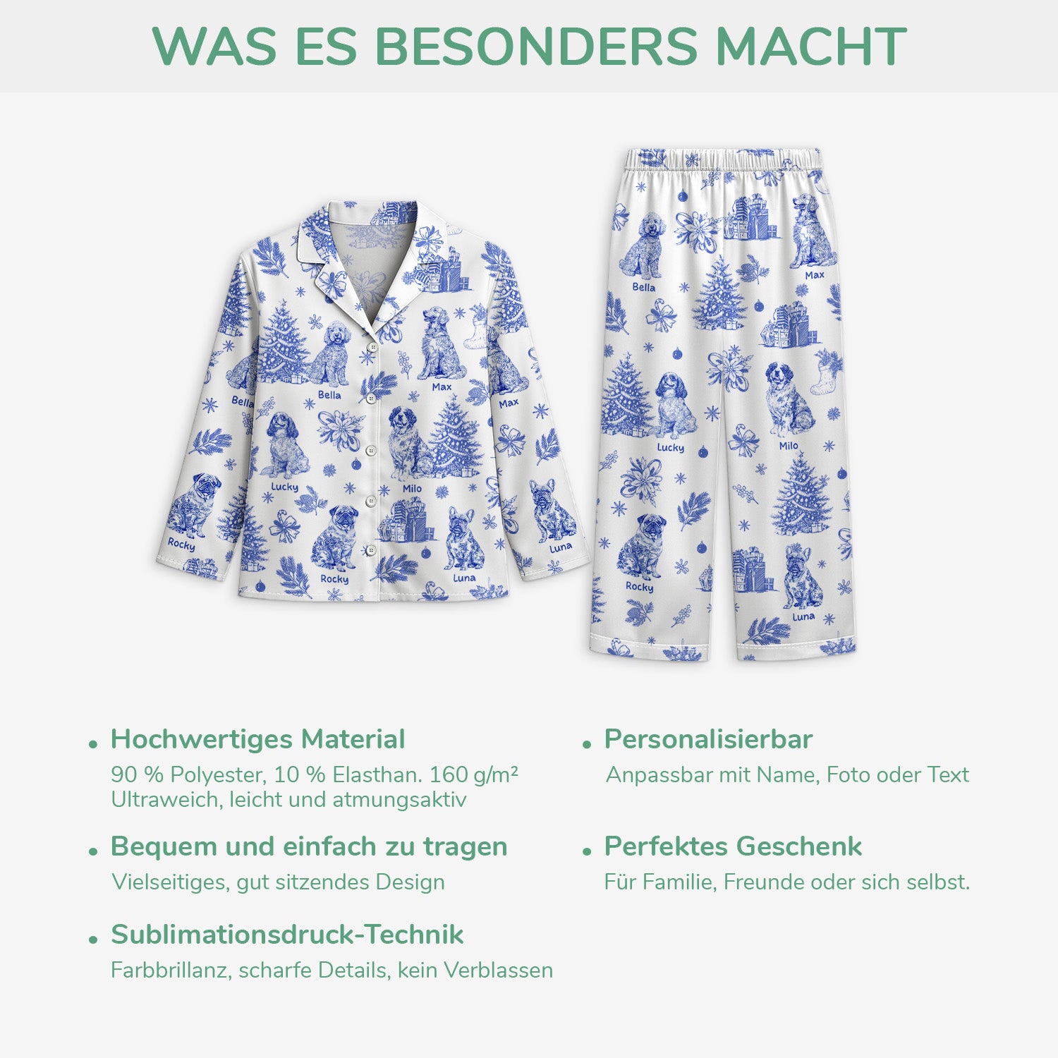 5938VGE5 hund toile de jouy personalisierte pyjamas_ 5938V6ZMC