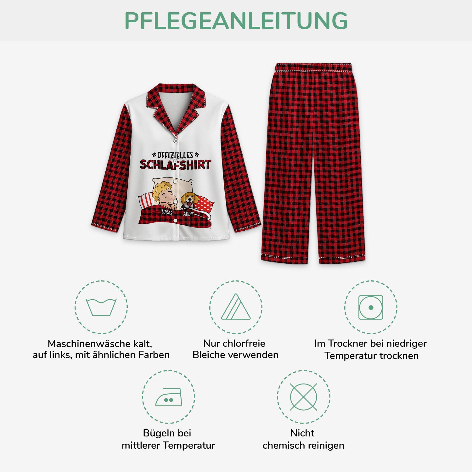 5971VGE4 das ist mein pyjama personalisierte pyjamas hund 5971VKZQC
