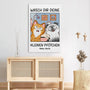 5990CGE1 wasch dir deine kleinen pfotchen katze leinwand personalisiert 5990C36QD3