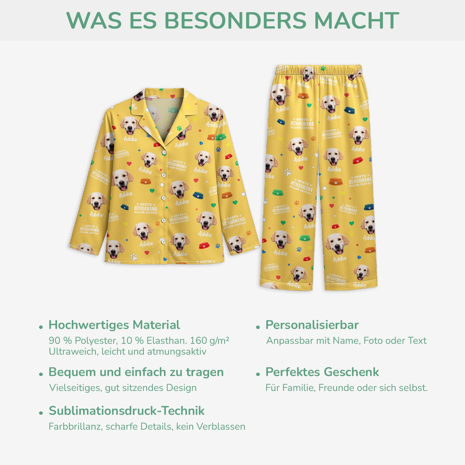6009VGE5 beste hundemama aller zeiten personalisierte pyjama_s hund mit foto 6009V8MNC