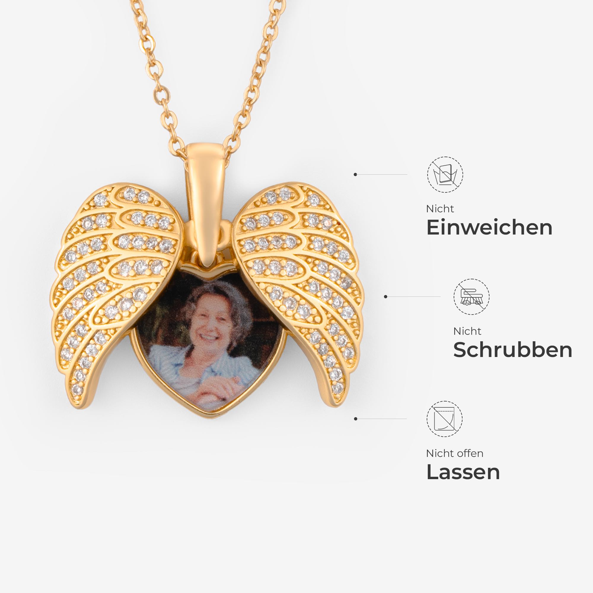 6114JGE4 herz engelsflugel personalisierte kette name_ mit foto zur erinnerung 6114J0B5A