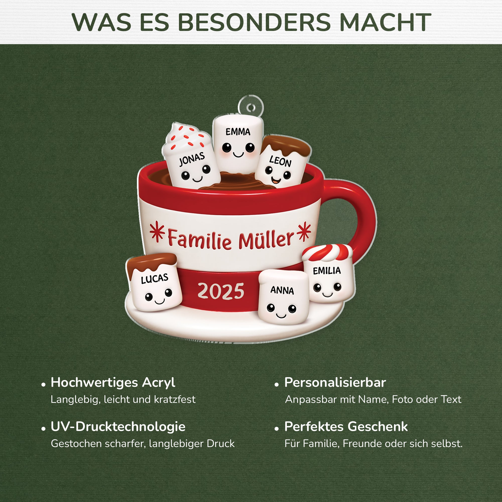 6134OGE4 familie marshmallow personalisierter christbaumschmuck familie_ acryl 6134OTTNI