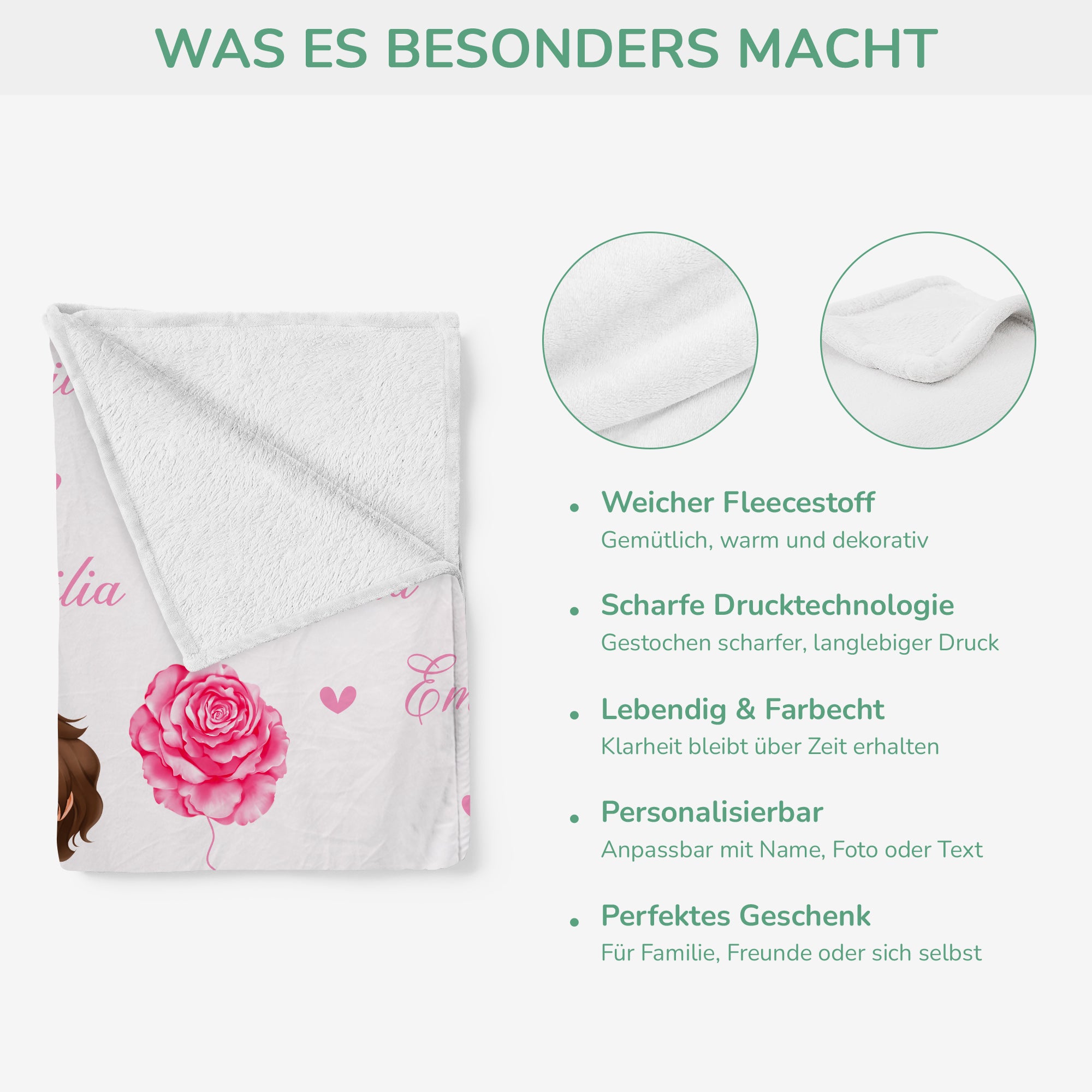6135BGE4 blumen kuscheldecke personalisiert_ frauen manner 6135B3TNA