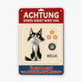 6177EGE1 katzen uberwachen dieses gebiet turschild katze personalisiert_ 6177E8TND
