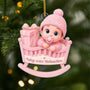 6211OGE1 3d druck effekt babys erstes weihnachten acryl weihnachtsschmuck_ personalisiert zur geburt stubenwagen 6211O3QTK