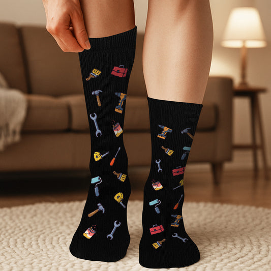 6222JGE3 der mann der mythos die lengede personalisierte weihnachtssocken_ papa opa 6222J6VZB