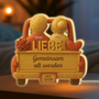 6237LGE2 gott segnete den steinigen weg der mich direkt zu dir fuhrte personalisierte paar geschenke  lightbox 6237lthng