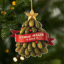 6247OGE1 3d druck effekt gewurzgurken personalisierter christbaumschmuck familie_ acryl 6247OKQTI