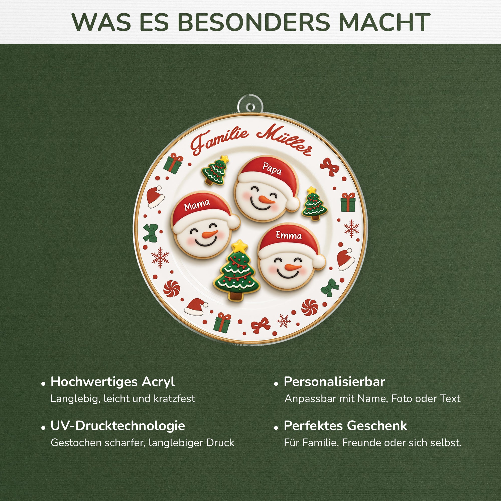 6301OGE1 3d druck effekt schneemann tannenbaum personalisierter christbaumschmuck familie_ acryl 6301OKLNI_4