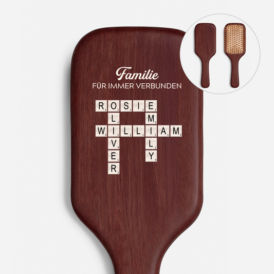 6306AGE1 familie fur immer verbunden personalisiertes kreuzwortratsel geschenk  uv druck sandelholz haarburste bruderschwesterfamilie 6306aq8f5e_f4735a04 b637 4291 bfaa 162bf0420586