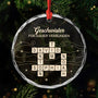 6306OGE1 bruder schwestern fur immer verbunden glas weihnachtsschmuck kreuzwortratsel personalisiert_ geschwister 6306O8Q5E