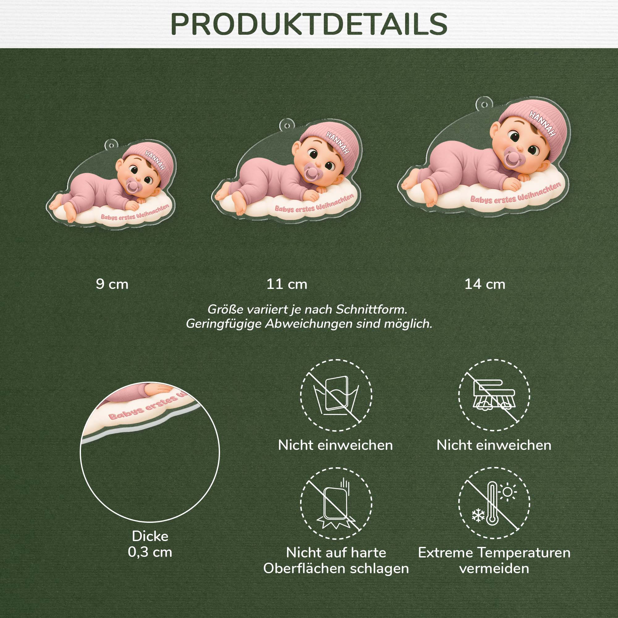 6311OGE3 3d druck effekt babys erstes weihnachten acryl weihnachtsschmuck personalisiert_ wolken 6311OTT7K