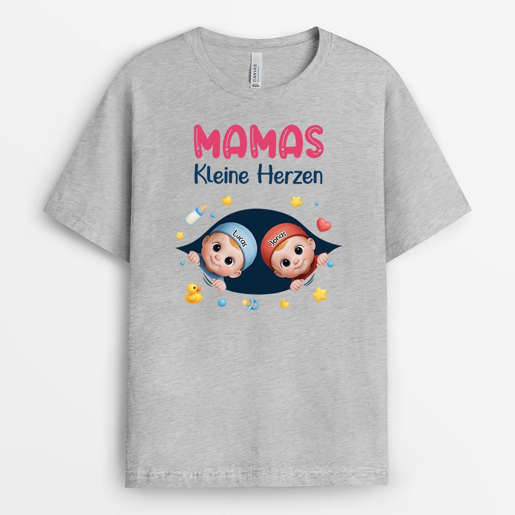6330AGE1 mamas kleine herzen werdende mama t shirt personalisiert 6330A6LWA_1