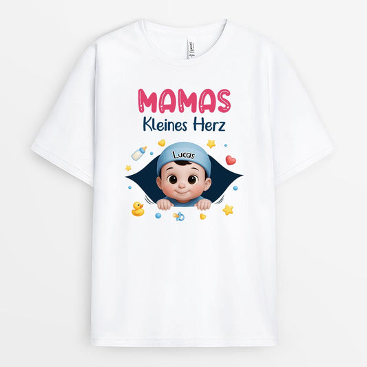6330AGE1 mamas kleine herzen werdende mama t shirt personalisiert 6330A6LWA_2