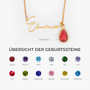 6359JGE5 geburtsstein personalisierte namenskette_ 6359J0B5A
