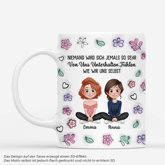 6367MGE1 3d druck effekt der beste unterhalter sind wir selbst personalisierte tassen freundinnen_ 6367M8QCF