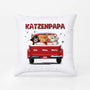 6368PGE1 katzenmama katzenpapa im auto cartoon katzenkissen personalisiert 6368P8QAD