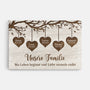 6417CGE1 unsere familie wo leben beginnt und liebe niemals endet personalisierte leinwand familie_ 6417C6TZI
