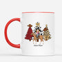 6431MGE2 madchen pferd weihnachtstasse personalisiert 6431M3MAU