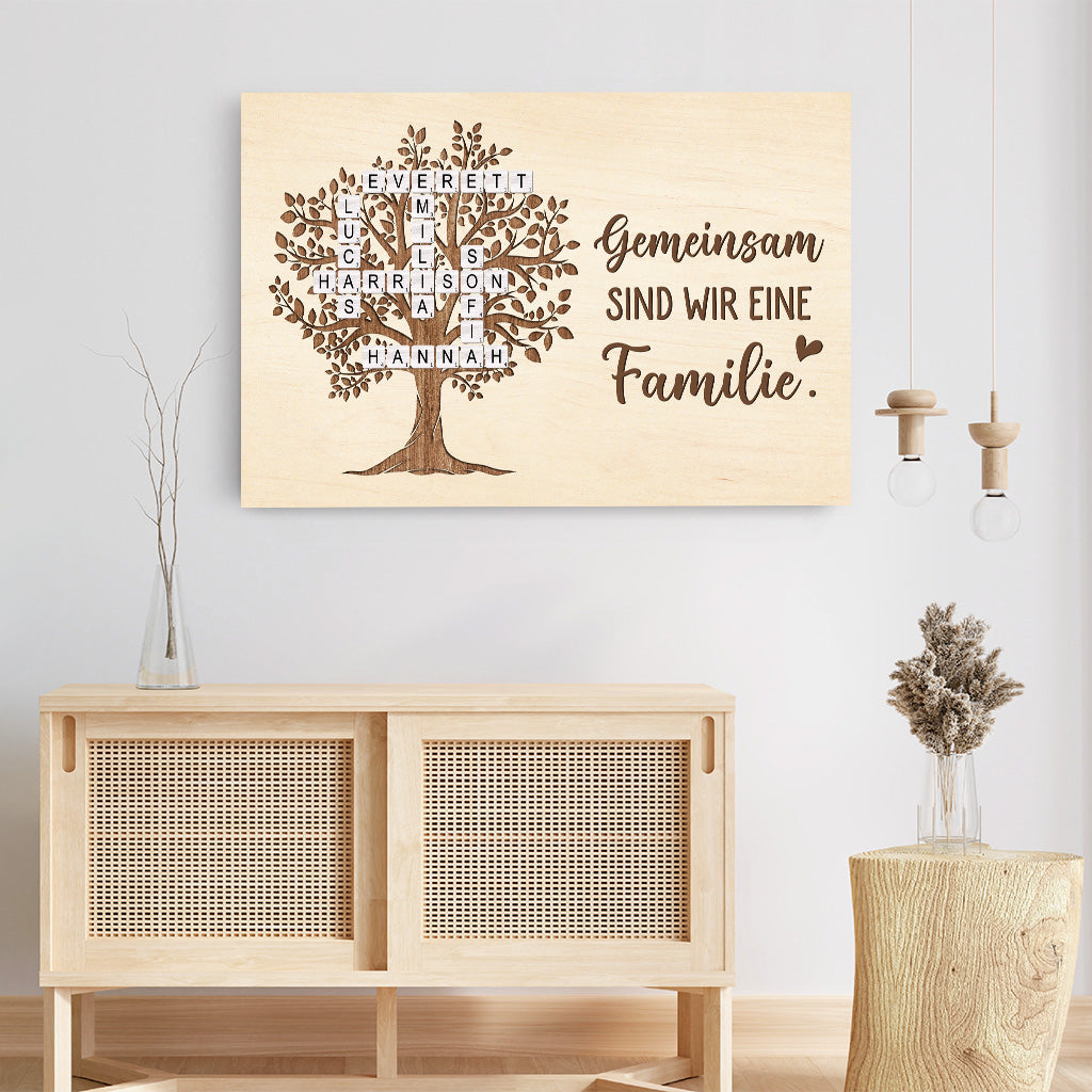 6467CGE3 gemeinsam sind wir eine familie leinwand kreuzwortratsel personalisiert 6467C6L5I_5c626cc2 20fc 4f82 957e b7a8d4cbdd59