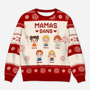6498WGE1 mamas gang personalisierter weihnachtspullover_ papa mama 6498WKP5A