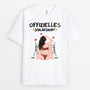 6535AGE1 offizielles schlafshirt weisses partner t shirt personalisiert cartoon buntstifte 6535AKZ5G