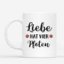 6555MGE2 liebe hat vier pfoten katzen tasse personalisiert_ 6555M6TTD