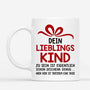 6558MGE2 dein lieblingskind zu sein ist eigentlich schon geschenk mama papa tasse personalisieren 6558M6TAA