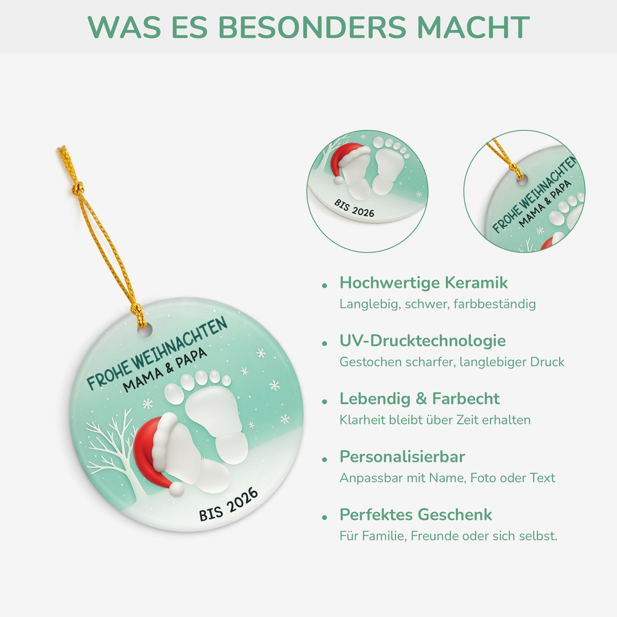 6569OGE4 frohe weihnachten fussabdruck keramik weihnachtsschmuck personalisiert_ werdende mama papa 6569OKTZA