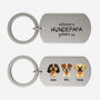6577JGE1 dieser hundepapa gehort zu aluminium schlusselanhanger hund personalisiert_ cartoon buntstifte 6577J8T5C