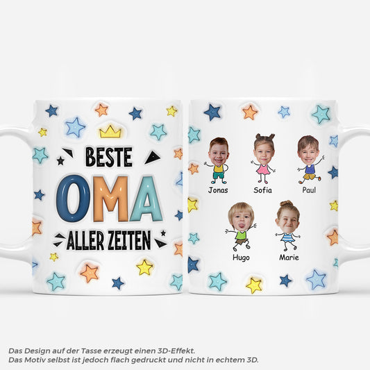6580MGE1 3d druck effekt beste oma aller zeiten opa oma tasse personalisiert_ mit gesicht 6580M8YMA