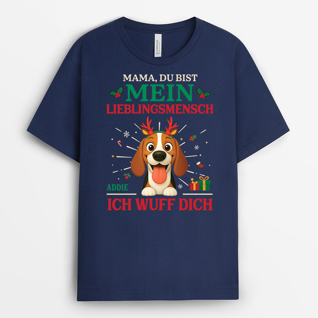 6588AGE1 du bist mein lieblingsmensch weihnachts katzen t shirt personalisiert 6588AKLMD_2