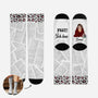 6606JGE1 psst ich lese newsprint personalisierte socken fur leseratten_ 6606J3TZA