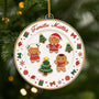 6645OGE1 3d druck effekt lebkuchen auf dem teller acryl weihnachtsschmuck personalisiert familie 6645OKM5I