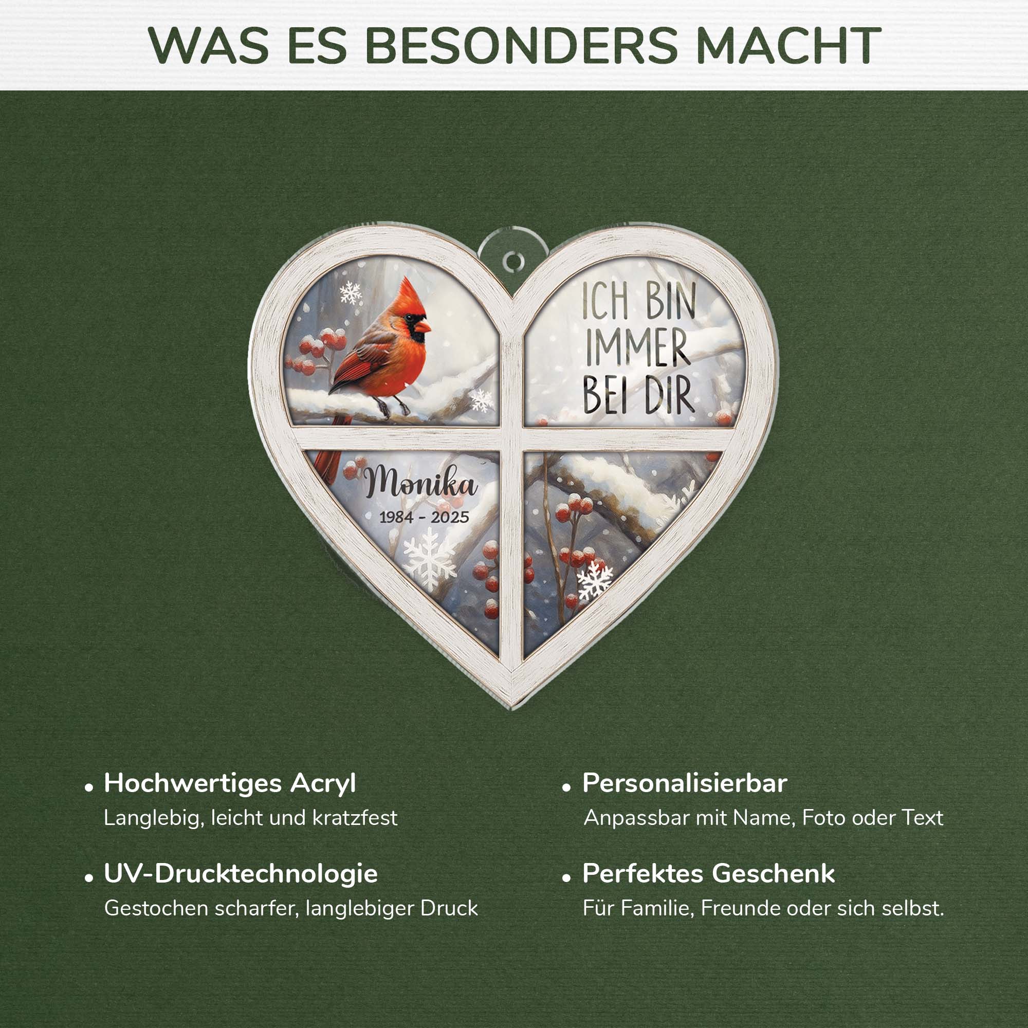 6698OGE4 ich immer bei dir personalisierte acryl ornamente_ zur erinnerung 6698O8ZAA