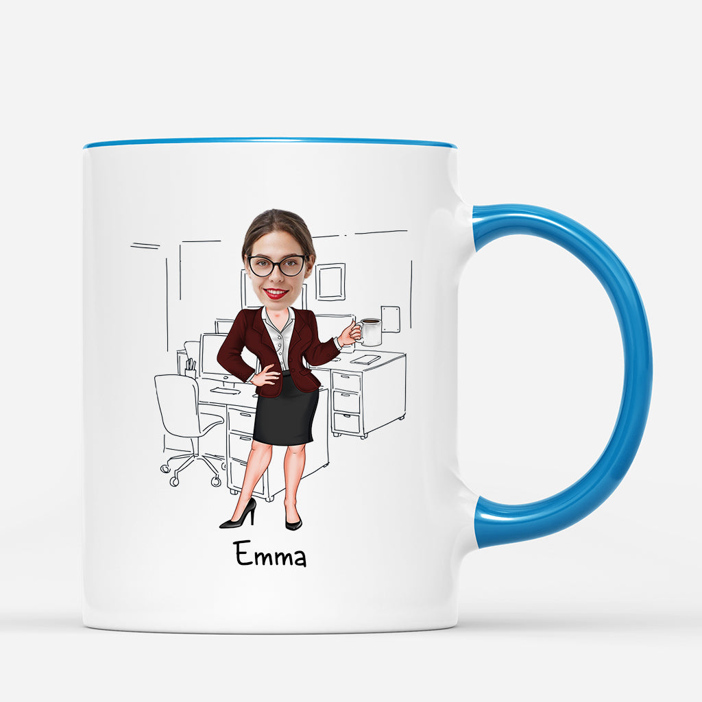 6739MGE3 ich schatze ihre fuhrung als vorgesetzter und mentor sehr personalisierte tasse kollege kollegin 6739M6ZZO